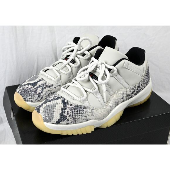 Air Jordan 11 Retro Low LE Snake/Light Bone Men\'s 12 CO86845-002 w/Box main image 7